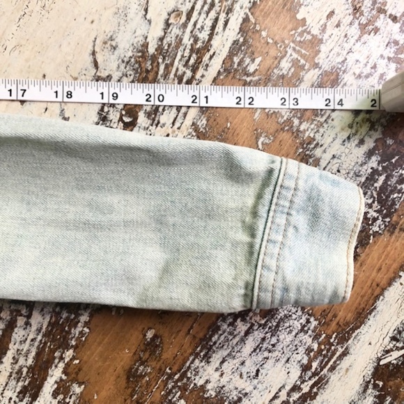 DENIM & SUPPLY Vintage Light Blue Classic Trucker Jacket XS - Picture 7 of 11